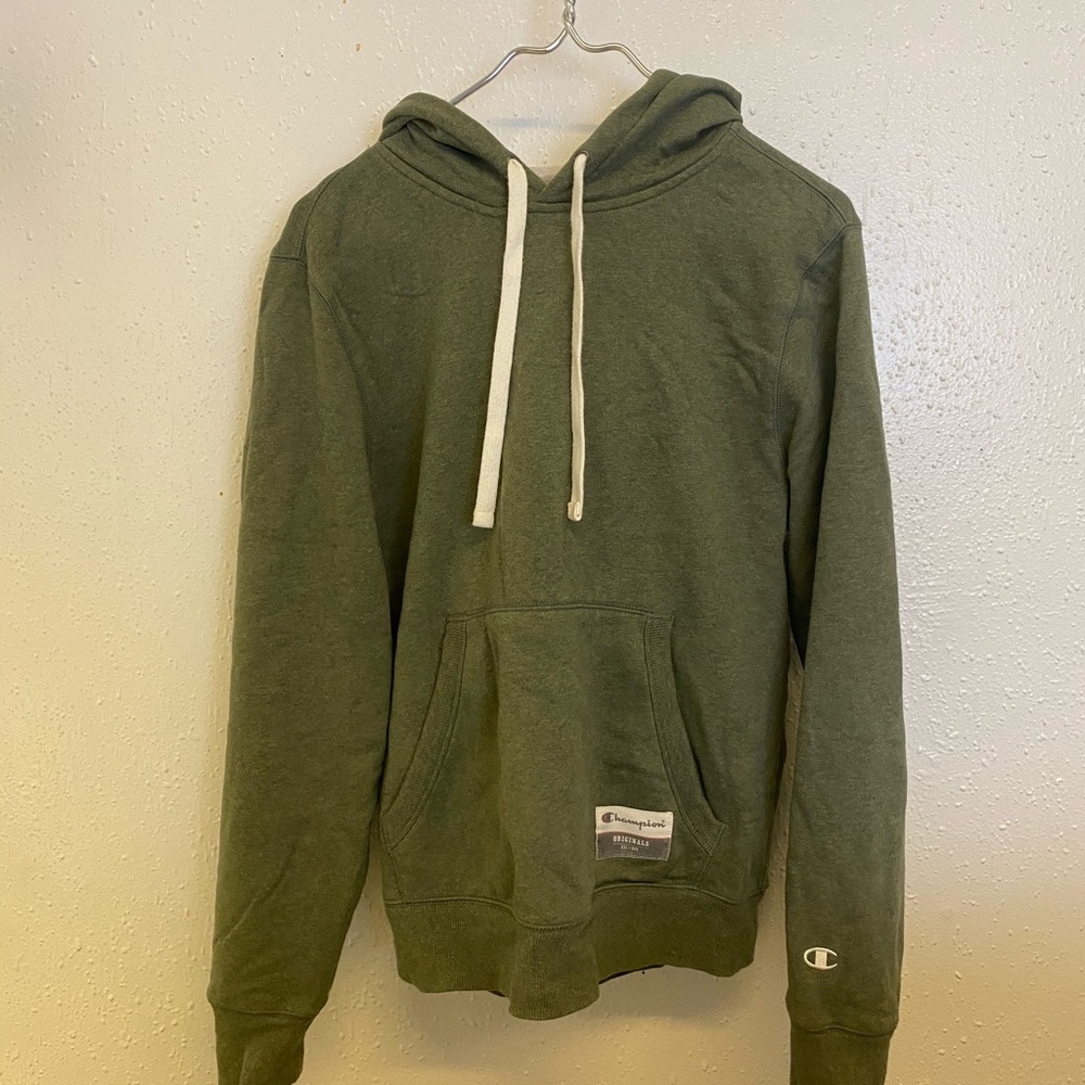 Champion Hoodie Sweatshirt - Sage Green